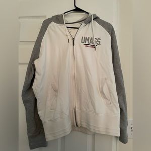 🤍UMASS Vintage Minutemen Full Zipped Hoodie